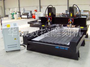 四平伊通满族自治县双头立体多功能石材雕刻机HW-1325-2Z